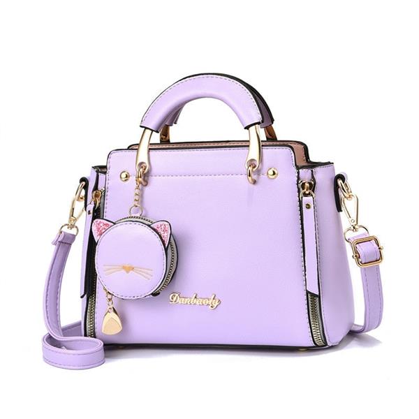 Grote foto trendy fashion handtas met kattentasje voor dames schoudertas messenger portemonnee sieraden tassen en uiterlijk damestassen