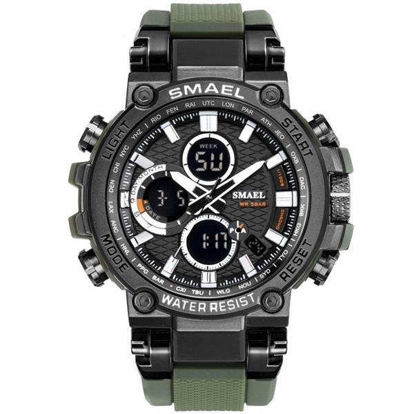 Grote foto militair sporthorloge met digitale subdials voor heren schokbestendig 5 bar waterdicht kleding dames horloges