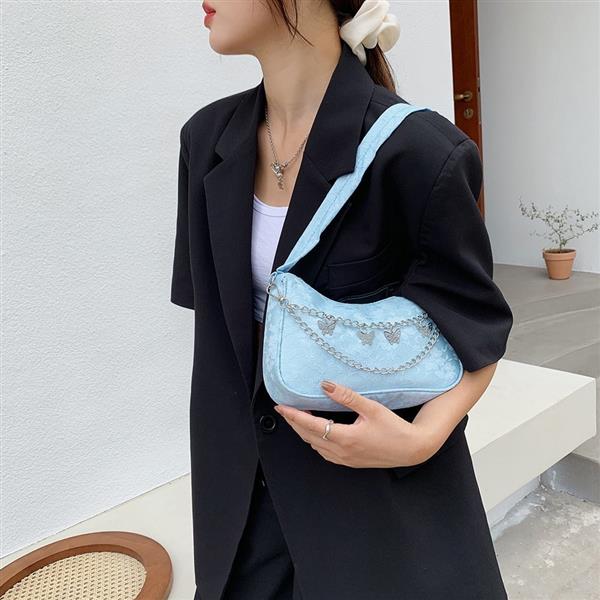 Grote foto dames luxe designer handtas retro dames schoudertas baguette tas nylon portemonnee sieraden tassen en uiterlijk damestassen