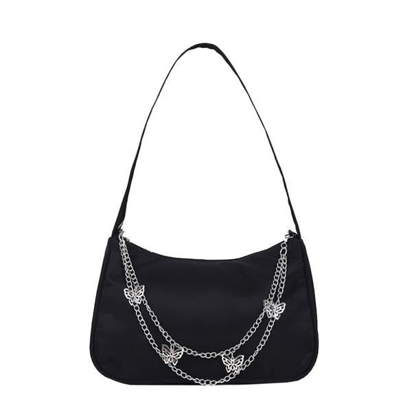 Grote foto dames luxe designer handtas retro dames schoudertas baguette tas nylon portemonnee sieraden tassen en uiterlijk damestassen