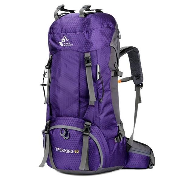 Grote foto 60l outdoor trekking rugzak camping wandelen klimtas waterdichte bergbeklimmersrugzak sieraden tassen en uiterlijk rugtassen