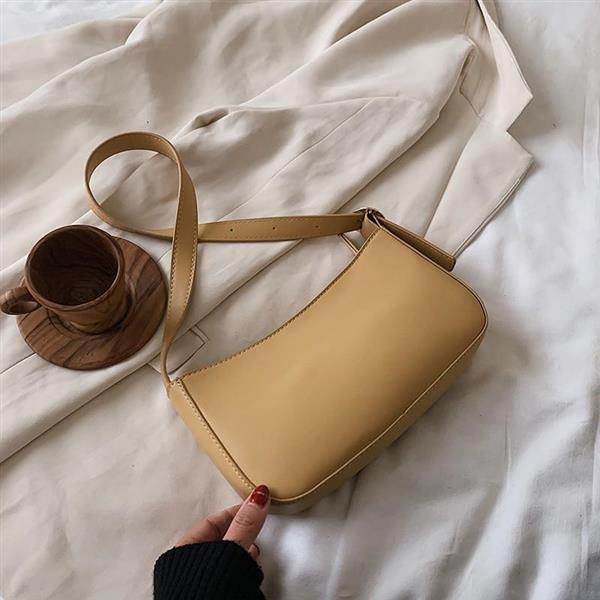 Grote foto kleine pu lederen handtas voor dames eenvoudige tas voor dames reisschoudertas sieraden tassen en uiterlijk damestassen