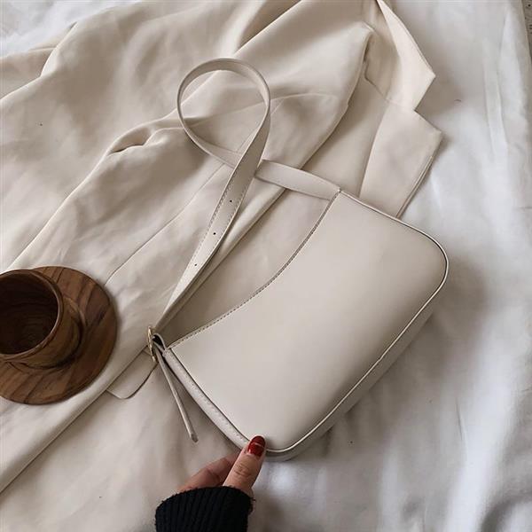 Grote foto kleine pu lederen handtas voor dames eenvoudige tas voor dames reisschoudertas sieraden tassen en uiterlijk damestassen