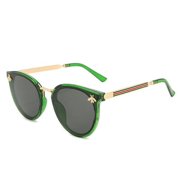 Grote foto vintage bee zonnebril voor dames retro bril met kleurovergang eyewear uv400 driving shades kleding dames sieraden