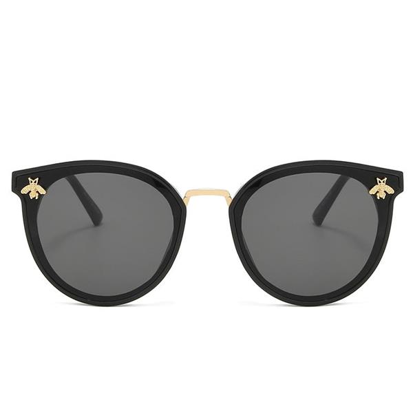 Grote foto vintage bee zonnebril voor dames retro bril met kleurovergang eyewear uv400 driving shades kleding dames sieraden