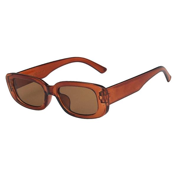 Grote foto trendy vierkante zonnebril voor dames retro reisbrillen fashion shades anti uv brillen kleding dames sieraden