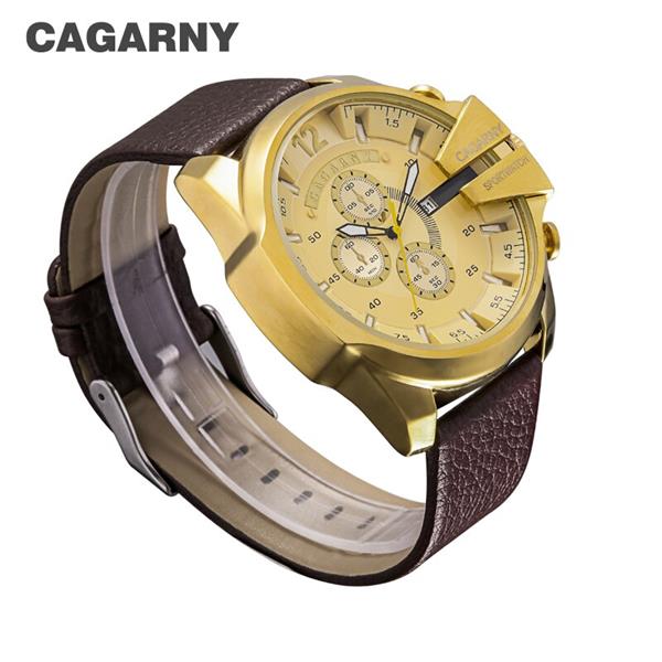 Grote foto vintage militair horloge voor heren lederen horlogeband quartz horloge kleding dames horloges