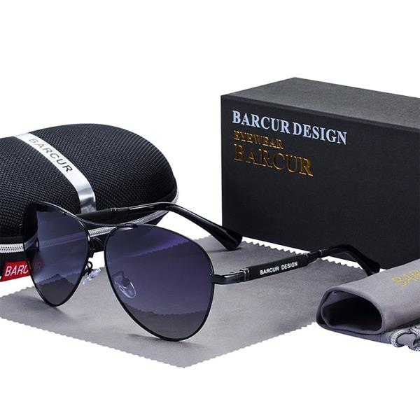Grote foto gepolariseerde spiegel aviator zonnebril bril van titaniumlegering unisex gradient pilot shades kleding dames sieraden
