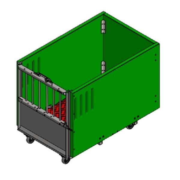 Grote foto kalverbox spinder arena mono 101 dieren en toebehoren runderen