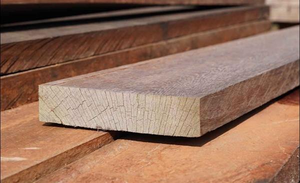 Grote foto hardhouten plank b 40 x h 200 x l 400 cm dieren en toebehoren runderen