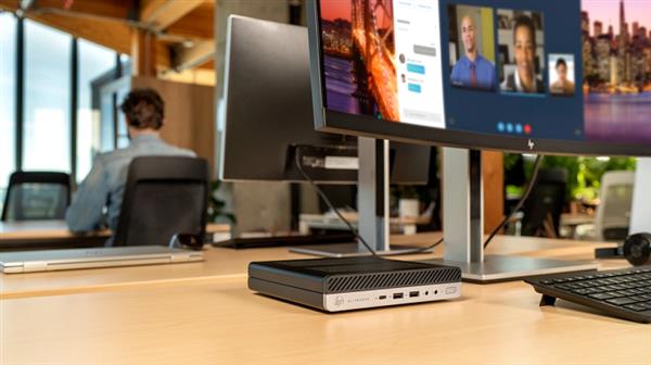 Grote foto mini pc hp 800 g4 i7 8700t 8gb 256gb nvme garantie computers en software overige computers en software