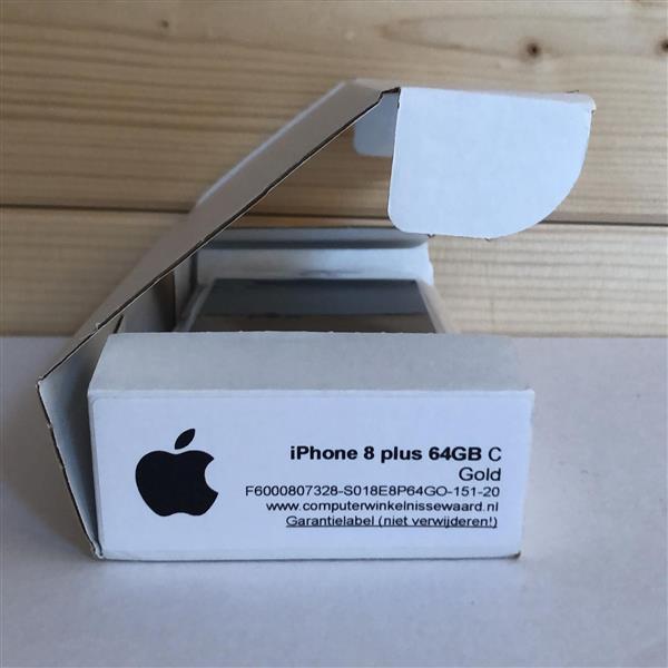 Grote foto nieuwsbrief actie apple iphone 8 plus 64gb 6 core 2 74ghz 5.5 inch 1920x1080 goud garantie telecommunicatie apple iphone