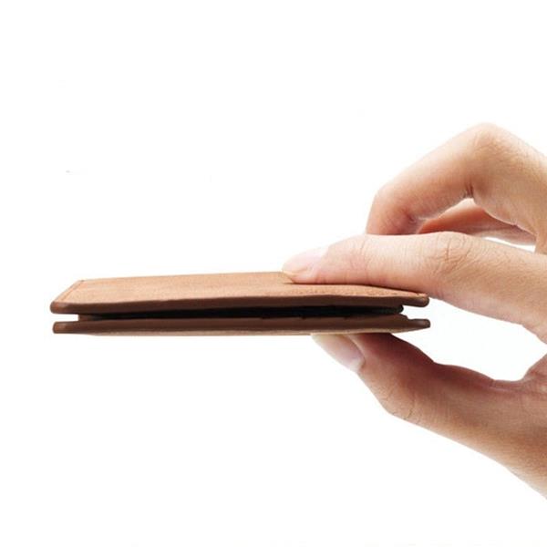 Grote foto dunne billfold portemonnee voor heren waterdichte creditcardhouder muntzak rits geldportemonnee kleding dames sieraden