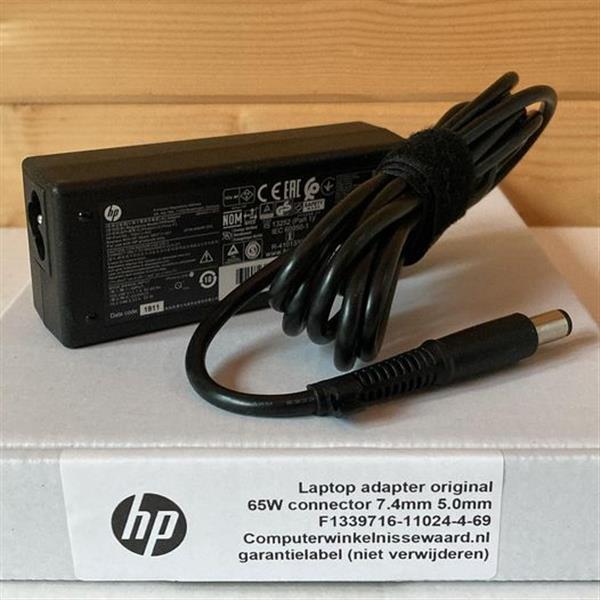 Grote foto hp 65w adapter voeding oplader connector 7.4mm 5.0mm computers en software overige computers en software