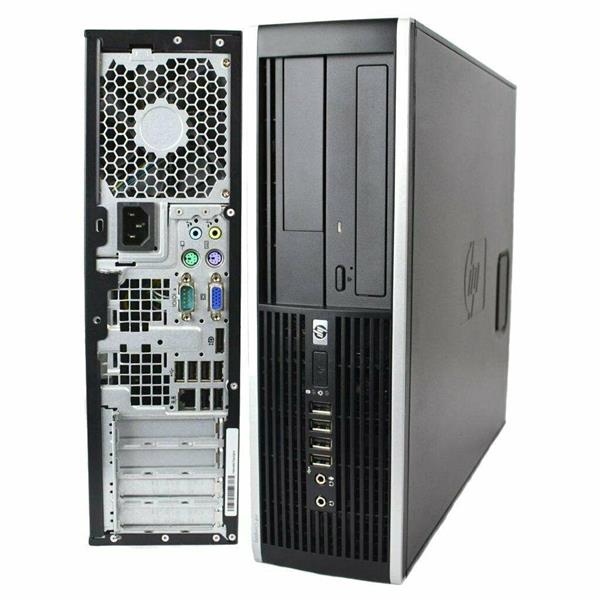 Grote foto windows xp of 7 pro pc hp 8000 elite sff e8400 2 4 8 16gb hdd ssd seri le poort garantie computers en software overige computers en software