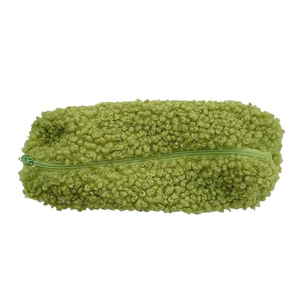 Grote foto lamswol etui pennenzakje pluche kawaii rits tas cosmetische organisator school kantoor verzamelen overige verzamelingen