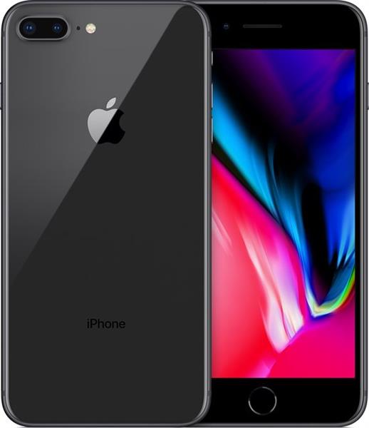 Grote foto apple iphone 8 plus 64gb 5.5 inch zwart garantie telecommunicatie apple iphone