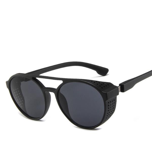 Grote foto klassieke punk zonnebril voor heren designer vintage brillen uv400 eyewear kleding dames sieraden