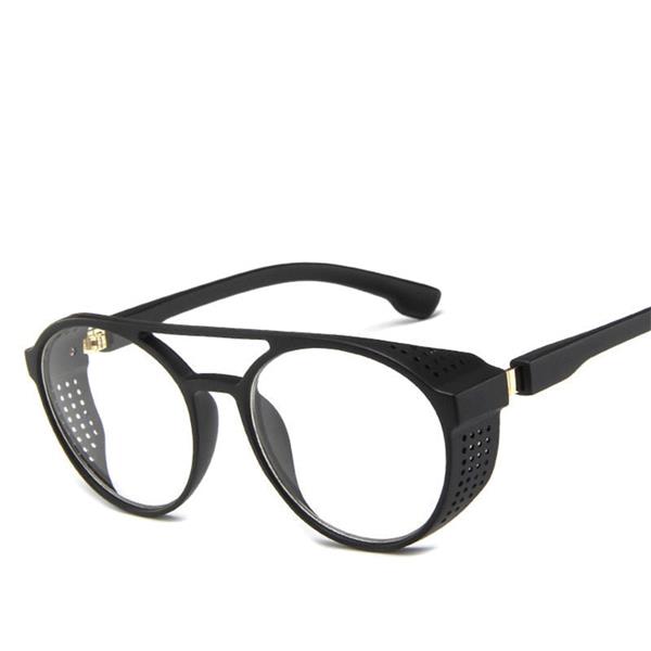 Grote foto klassieke punk zonnebril voor heren designer vintage brillen uv400 eyewear kleding dames sieraden