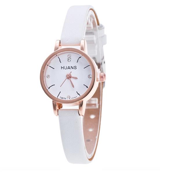 Grote foto vintage horloge met kleine wijzerplaat voor dames lederen band armband quartz klok polshorloge kleding dames horloges