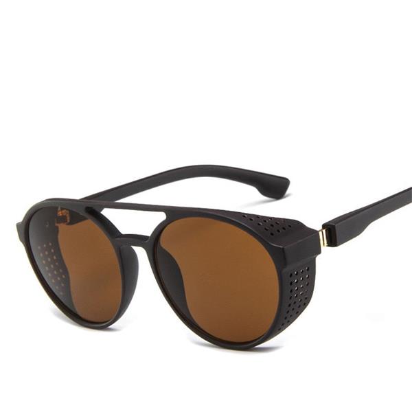 Grote foto klassieke punk zonnebril voor heren designer vintage brillen uv400 eyewear kleding dames sieraden