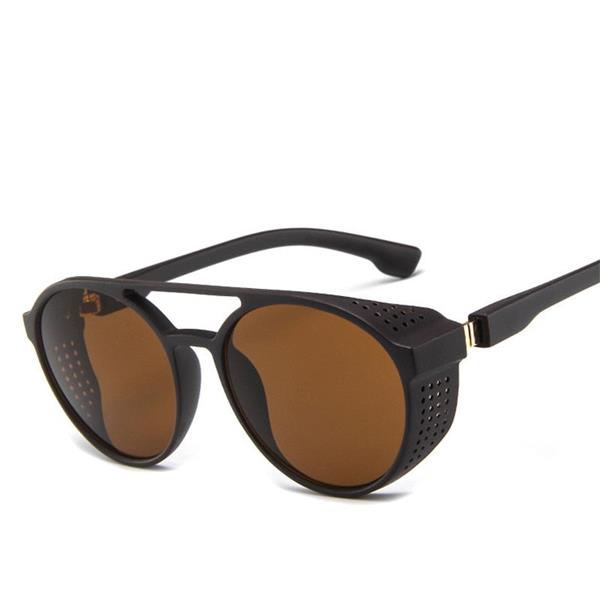 Grote foto klassieke punk zonnebril voor heren designer vintage brillen uv400 eyewear kleding dames sieraden