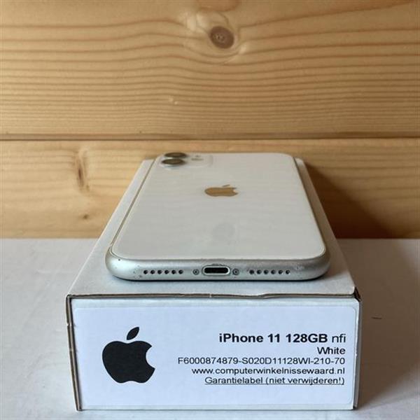 Grote foto nieuwstaat apple iphone 11 128gb wit nieuwe accu 100 12 maanden garantie telecommunicatie apple iphone