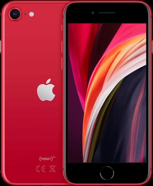 Grote foto nieuwstaat apple iphone se 2020 64gb red 4.7 nieuwe accu 100 12 maanden garantie telecommunicatie apple iphone