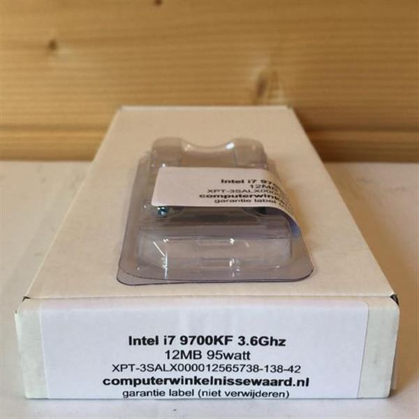 Grote foto intel processor i7 9700kf 3.6hz 12mb socket 1151 95w computers en software overige computers en software