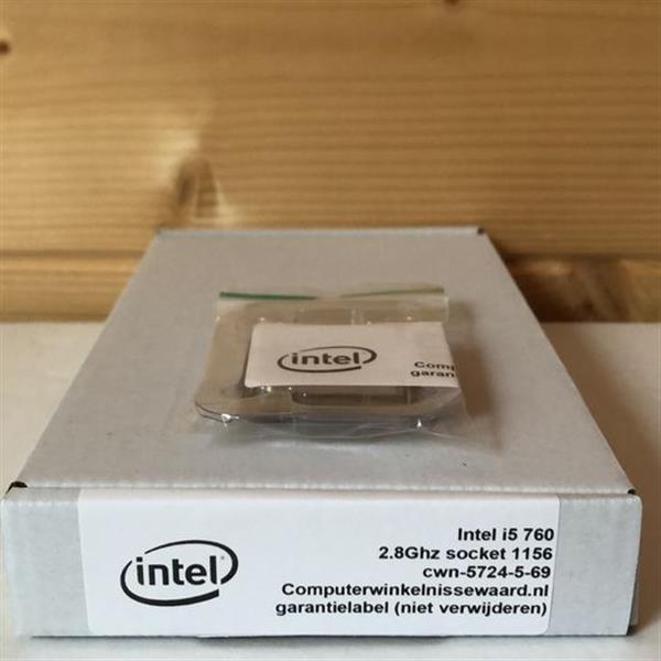 Grote foto intel processor i5 760 8mb 2.8ghz 95w socket 1156 computers en software processors