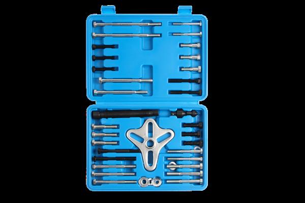 Grote foto vt01008 universele krukaspoelie trekkerset 46 delig auto onderdelen auto gereedschap