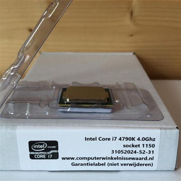 Grote foto intel processor i7 4790k 8mb 4.0ghz socket 1150 computers en software processors