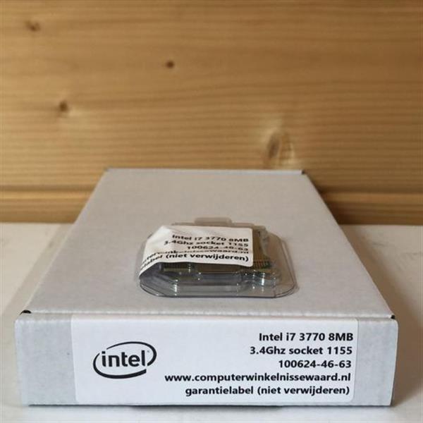 Grote foto intel processor i7 3770 8mb 3.4ghz socket 1155 computers en software processors