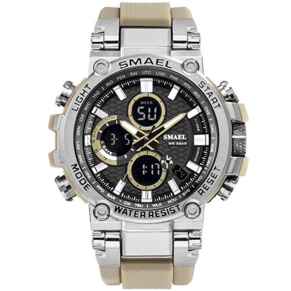 Grote foto militair sporthorloge met digitale subdials voor heren schokbestendig 5 bar waterdicht kleding dames horloges