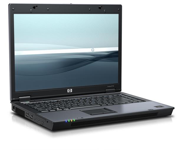 Grote foto windows xp laptop hp 6710b t7250 2gb 120gb dvdrw 15.6 inch garantie computers en software overige computers en software