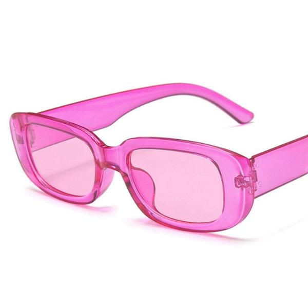 Grote foto trendy vierkante zonnebril voor dames retro reisbrillen fashion shades anti uv brillen kleding dames sieraden