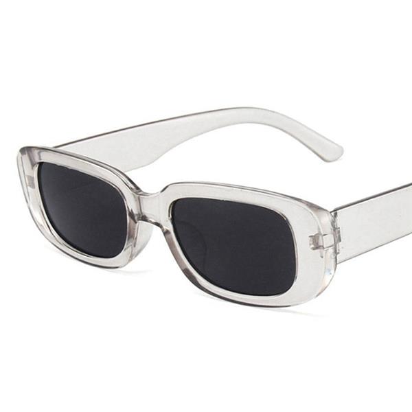 Grote foto trendy vierkante zonnebril voor dames retro reisbrillen fashion shades anti uv brillen kleding dames sieraden