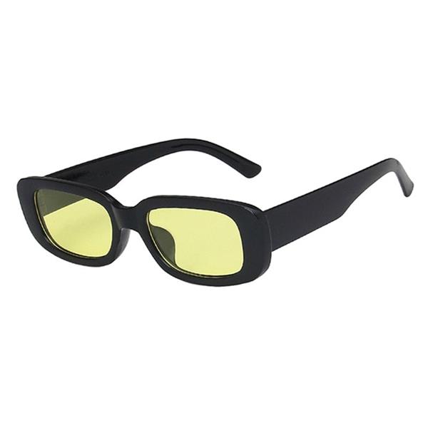 Grote foto trendy vierkante zonnebril voor dames retro reisbrillen fashion shades anti uv brillen kleding dames sieraden