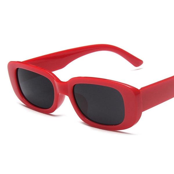 Grote foto trendy vierkante zonnebril voor dames retro reisbrillen fashion shades anti uv brillen kleding dames sieraden