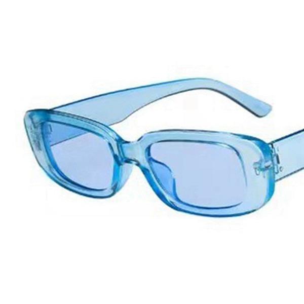 Grote foto trendy vierkante zonnebril voor dames retro reisbrillen fashion shades anti uv brillen kleding dames sieraden