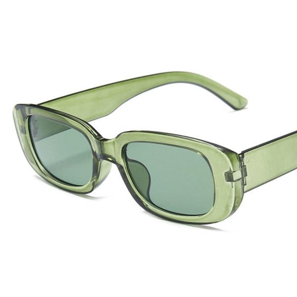 Grote foto trendy vierkante zonnebril voor dames retro reisbrillen fashion shades anti uv brillen kleding dames sieraden