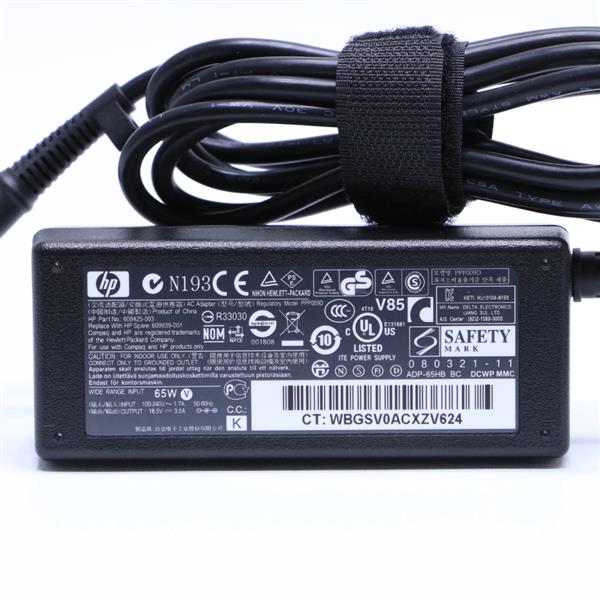 Grote foto hp 65w original adapter voeding oplader 7.4mm ppp009d 756413 003 computers en software overige computers en software