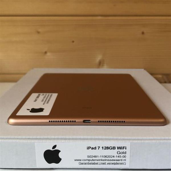 Grote foto apple ipad 7 10.2 128gb goud wifi 4g garantie telecommunicatie ipad