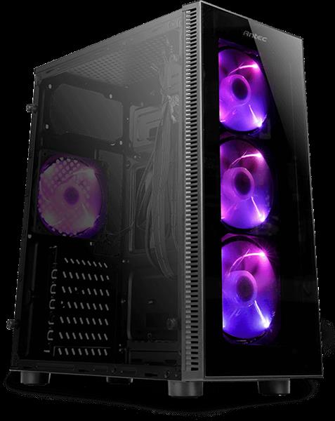 Grote foto fabrieksnieuw cwn game pc computer antec nx210 wifi bluetooth 24 maanden garantie computers en software behuizingen en kasten