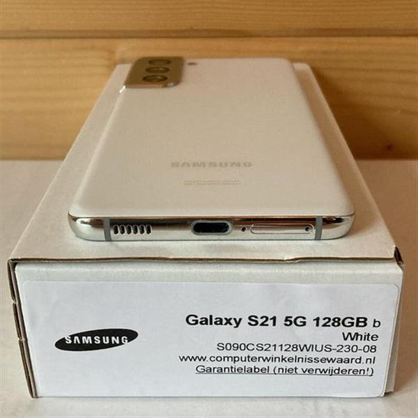 Grote foto samsung galaxy s21 128gb wit 6.2 garantie computers en software overige computers en software