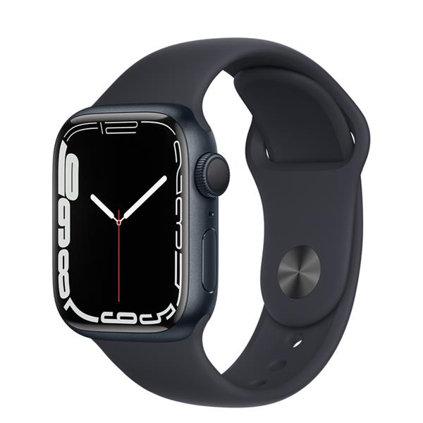 Grote foto apple watch series 7 wifi 4g midnight aluminum 45mm computers en software overige computers en software