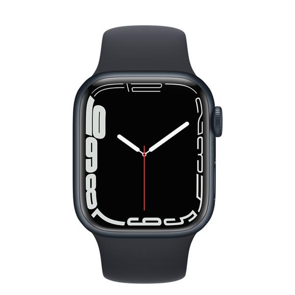 Grote foto apple watch series 7 wifi 4g midnight aluminum 45mm computers en software overige computers en software
