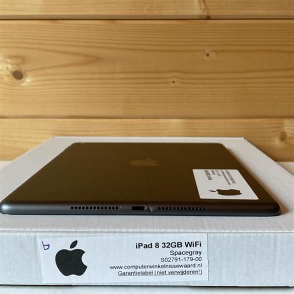 Grote foto apple ipad 8 space gray 32gb 10.2 wifi 4g garantie telecommunicatie ipad