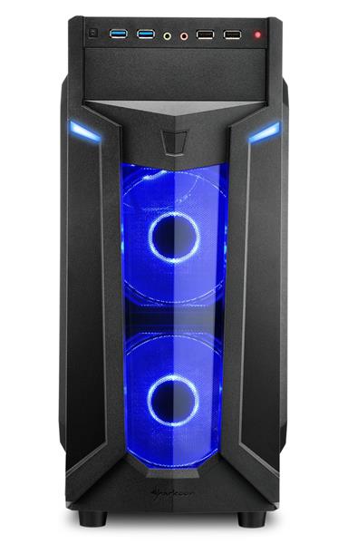 Grote foto windows 7 10 of 11 pro cws game pc sharkoon blue intel i3 i5 i7 cpu 4 8 16gb ssd wifi garan computers en software behuizingen en kasten