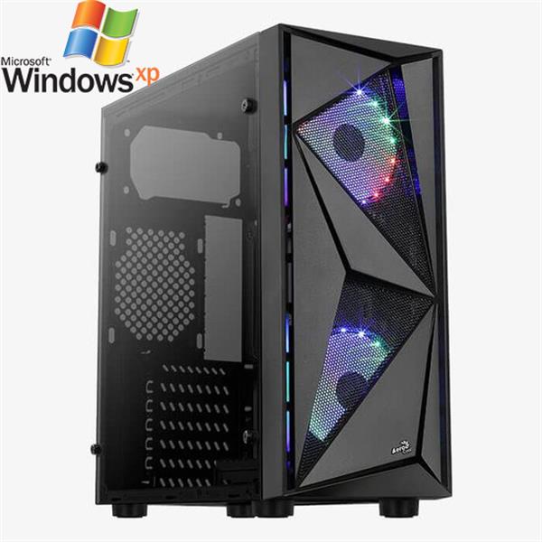 Grote foto windows xp pro cws game pc glider intel pentium c2d quad cpu 2 4gb hdd ssd garantie computers en software behuizingen en kasten